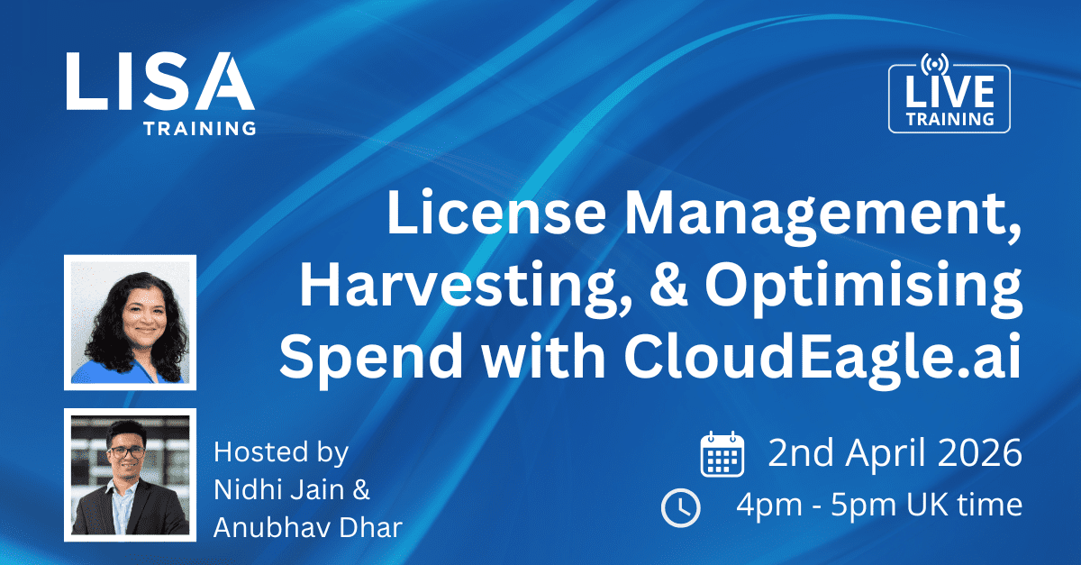 CloudEagle Licensing management, harvesting and optimising spend live training session