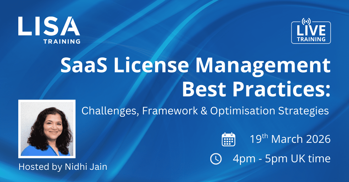 SaaS management live training